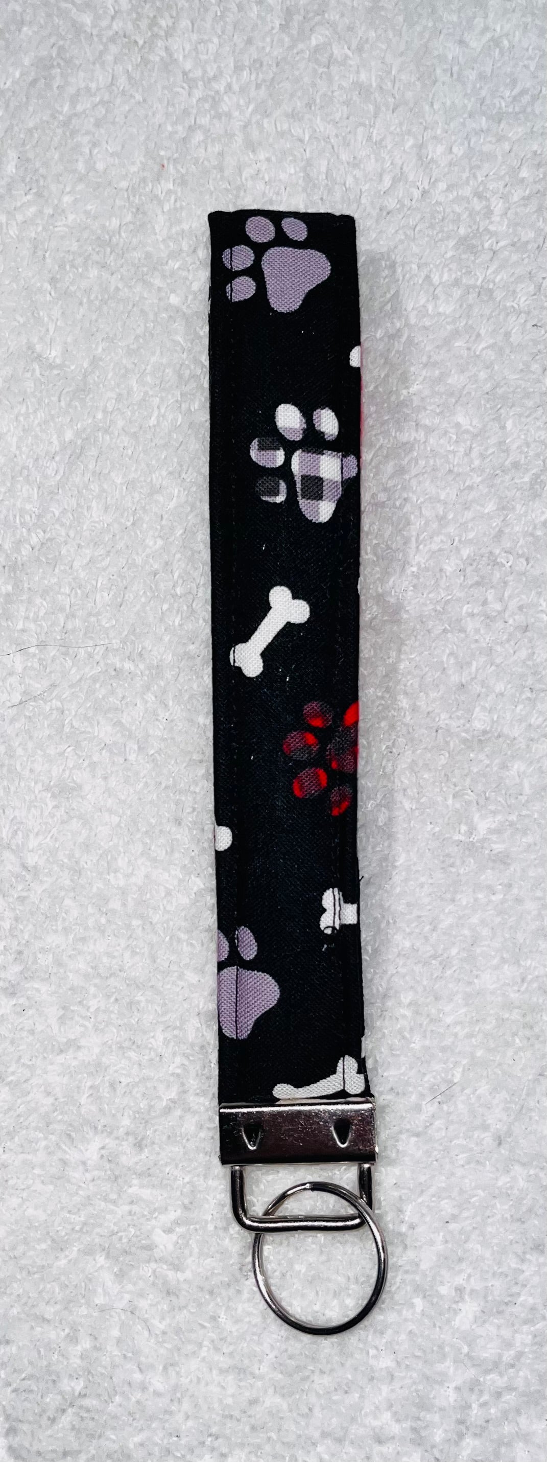 Handmade Keychain Wristlet
