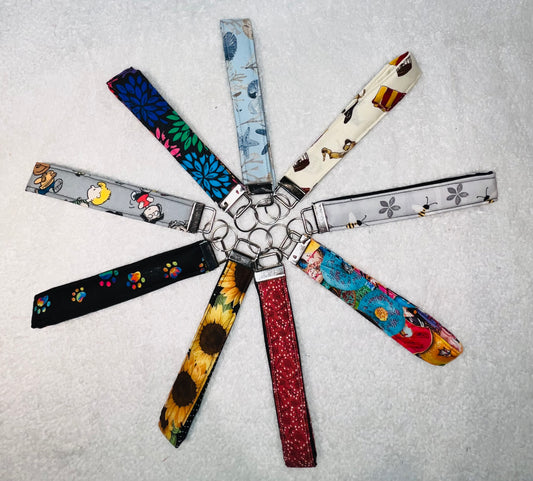Handmade Keychain Wristlet