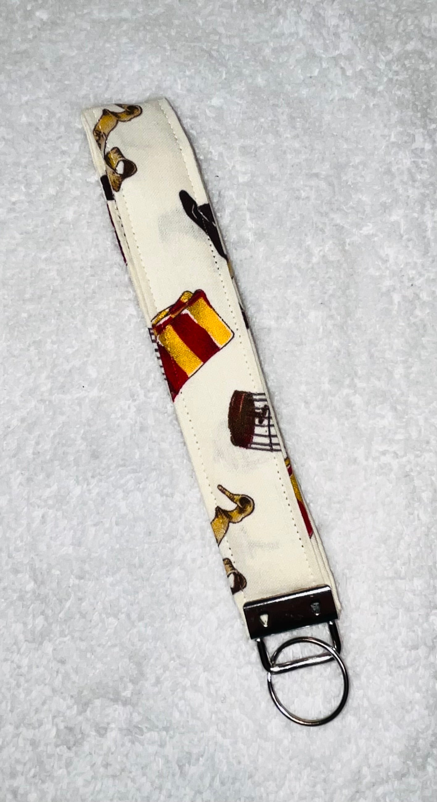 Handmade Keychain Wristlet